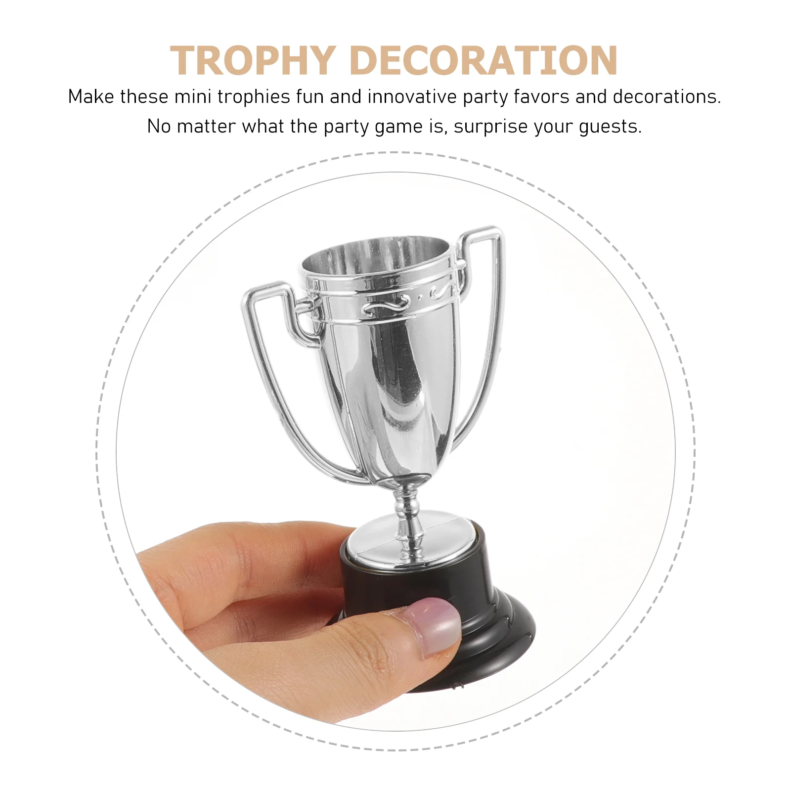 8 Pcs Mini Trophy Cup Children Toys Trophies for Adults Award Kids Competition Darts