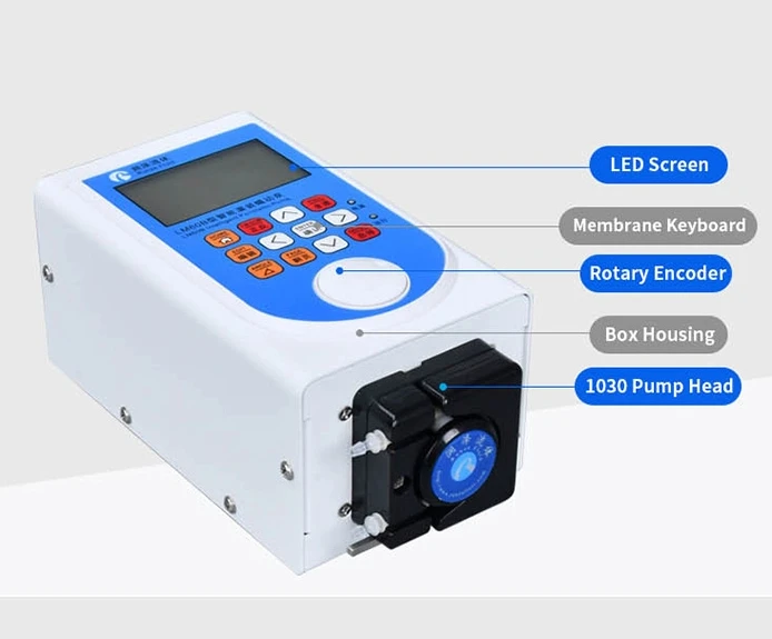 

LM60B Micro peristaltic pump LM60B high precision laboratory digital speed constant flow pump metering pump