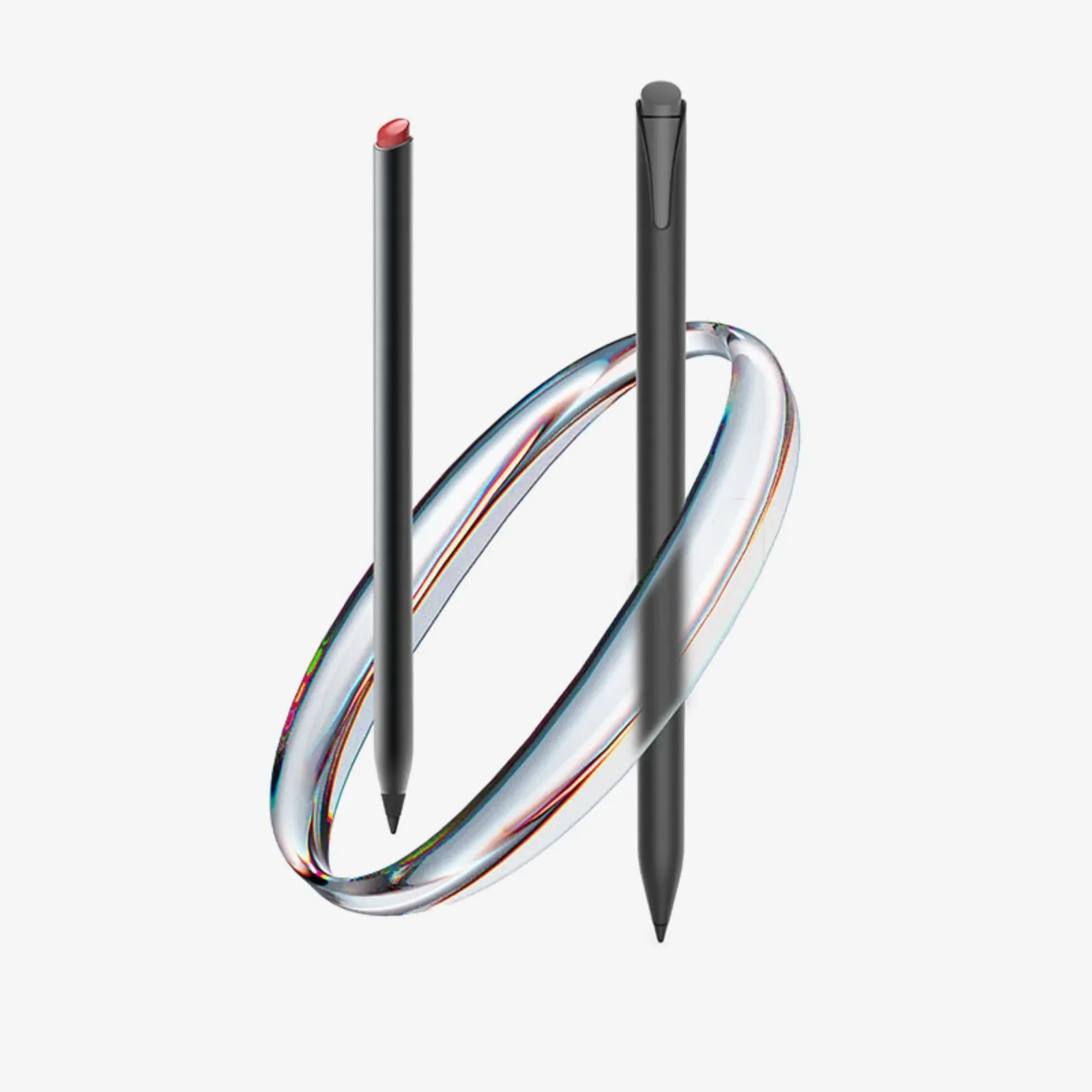 For reMarkable Paper Pro Tablet USI 4096 Stylus Pen with Eraser,no Switch or Connection Required,with Pen Tip - Black