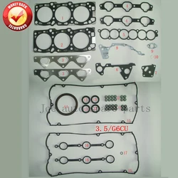 G6CU V6 Engine Full gasket set kit for Hyundai Terracan 3.5L KIA Sorento 3.5L 20910-39D00 50314000