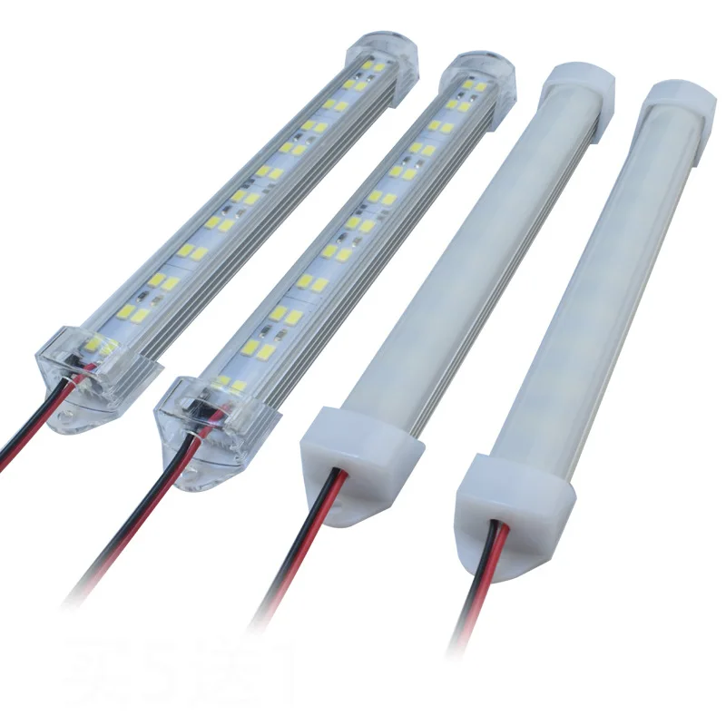 10pcs LED Strip 12V 24V 5630 Double Row Hard Strip Tube 9cm 18cm 5w 12 leds 24 leds  Rigid Bar 3000k 4000k 6000k Car Turck Boat