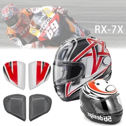 Motorcycle Helmets both sides Shield Cover Set Visor Base Plate For ARAI RX7X RX-7X Rx7x Helmet accessories