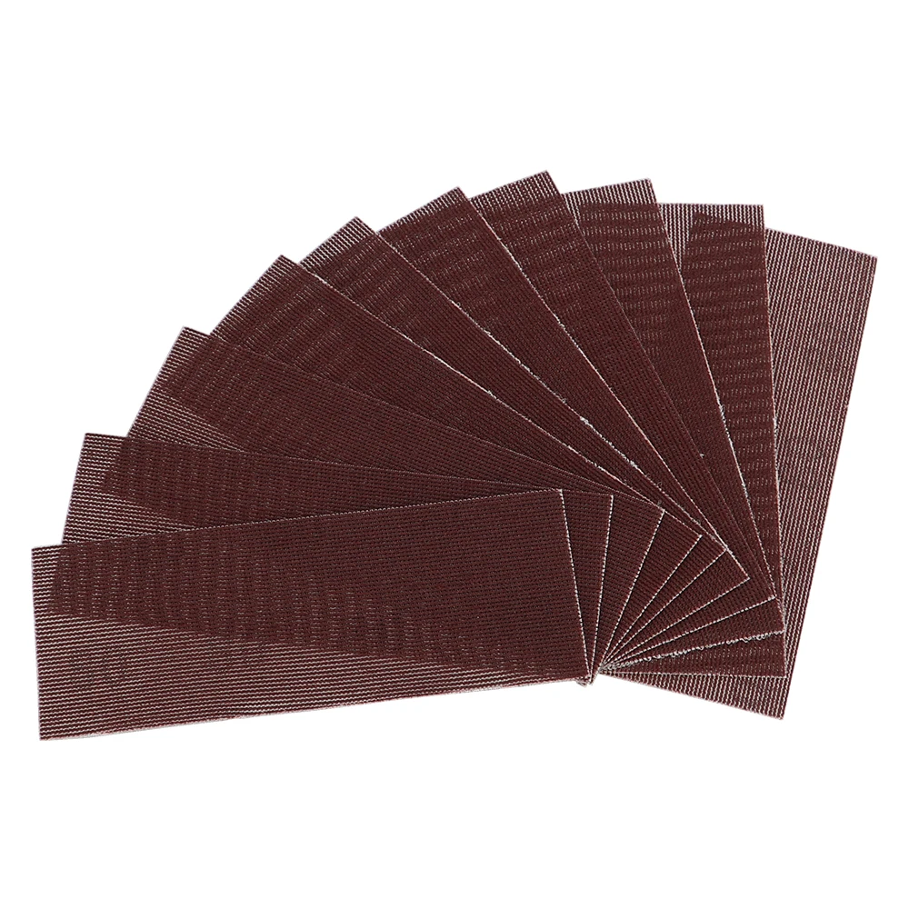 HIFESON 70x198mm Rectangular Sanding Sandpaper Vacuuming Sandpaper Sanding Disc Sanding Disc-Abrasive Paper 98A Sander Accessory