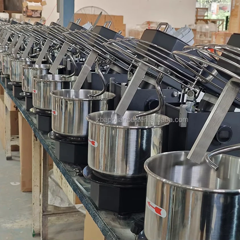 

Factory Price Supplier Lifting Tilt Head Home Use Bread Pizza Amasadora Dough Kneader Machine Spiral Dough Mixer 5L