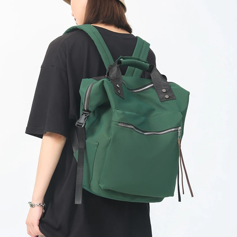 

Fashion Nylon Waterproof Women Backpack Large Capacity School Bags Casual Travel Laptop Backpack for Women