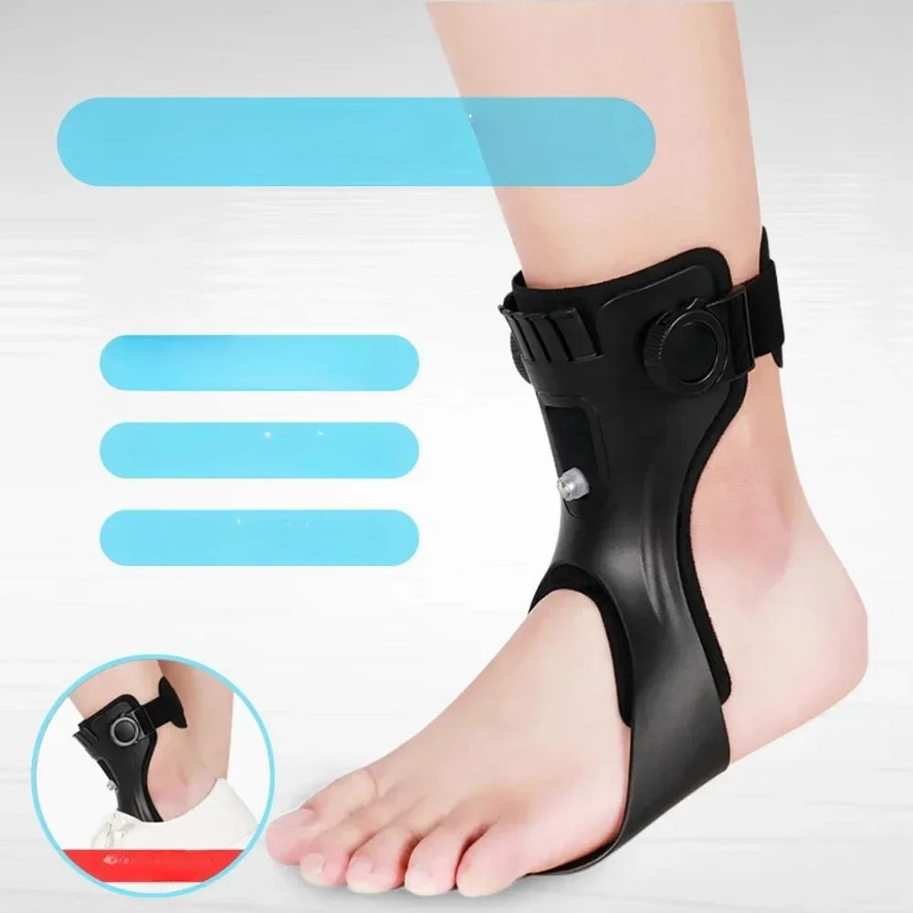 Foot Drop Orthosis Balance Foot Support Brace Adjustable Ankle Brace Stabilizer Varus Valgus Recovery Half Foot Design