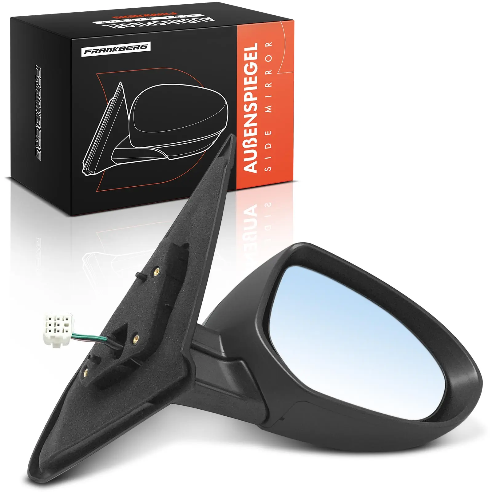 Frankberg 1x Buitenspiegel Rechts voor Mazda 3 notchback BL 1.6L 2.2L 2.3L 2.5L 2008-2014 51000076755