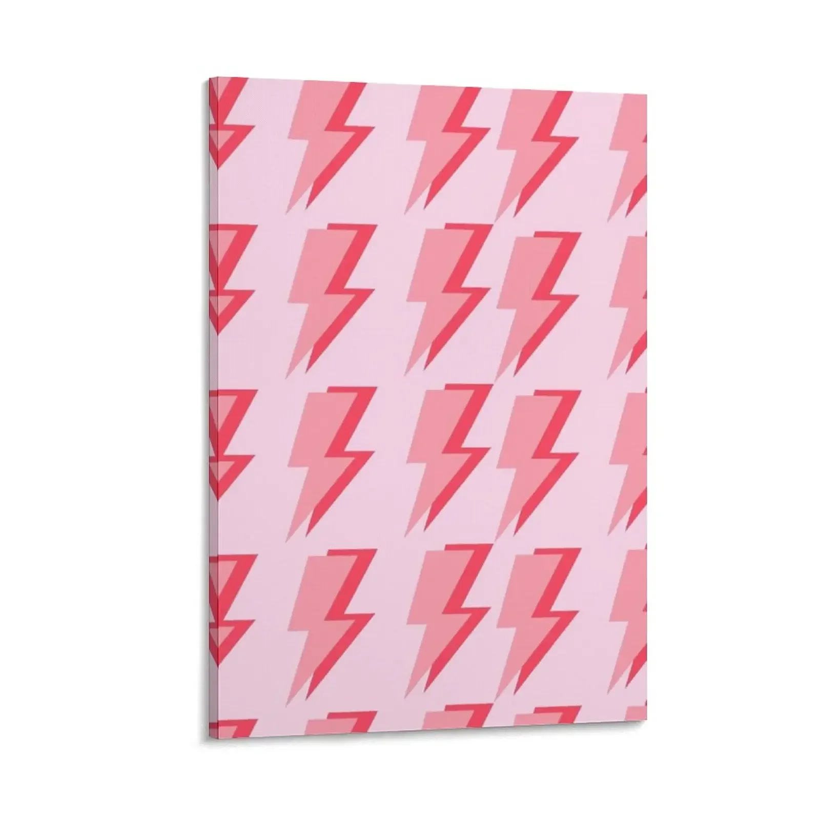 

Pink Lightning Bolts Canvas Painting Luxury living room decoration home decor art mural