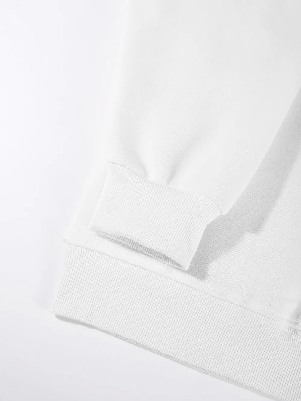 إيطاليا ميلانو الإبداع طباعة الرجال الشارع الشهير Crewneck الدافئة البلوز الصوف ملابس كاجوال فضفاضة لينة البلوز الخريف هوديي