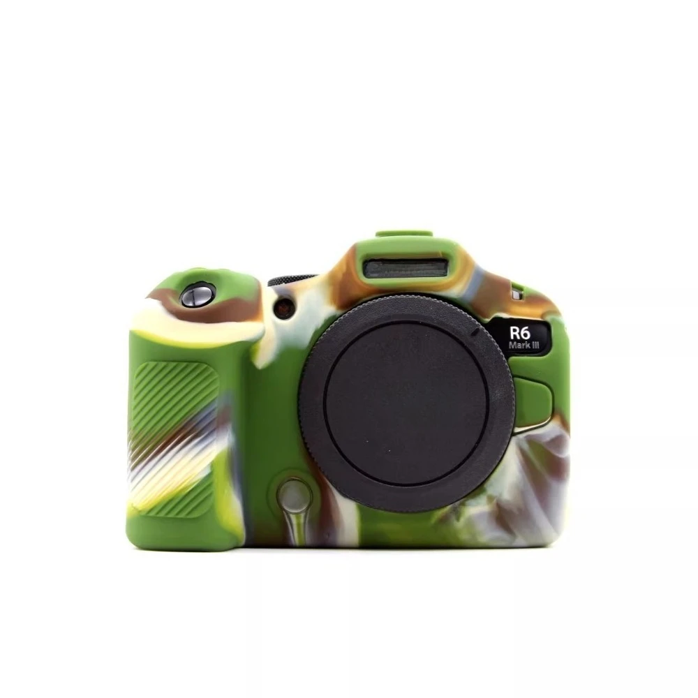 

Accessories Silicone case cover camera bag For canon EOS R63 / R6 mark iii camera anti-fall and dustproof protective case