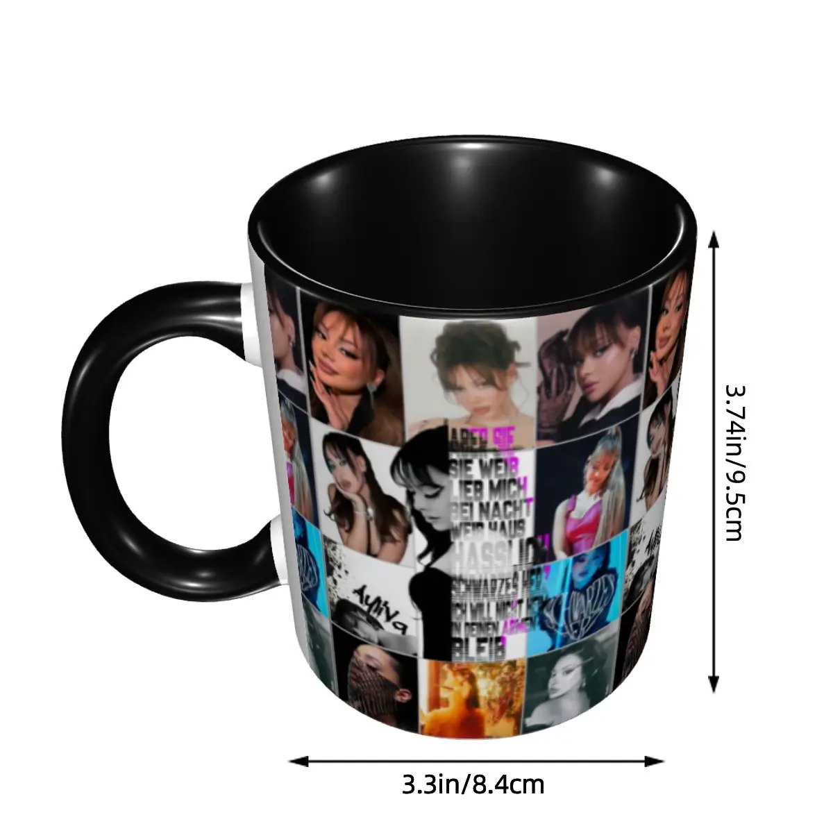 Ayliva She Knows Coffee Mug DIY Custom Music Singer Ceramic Tea Milk Mug Cup