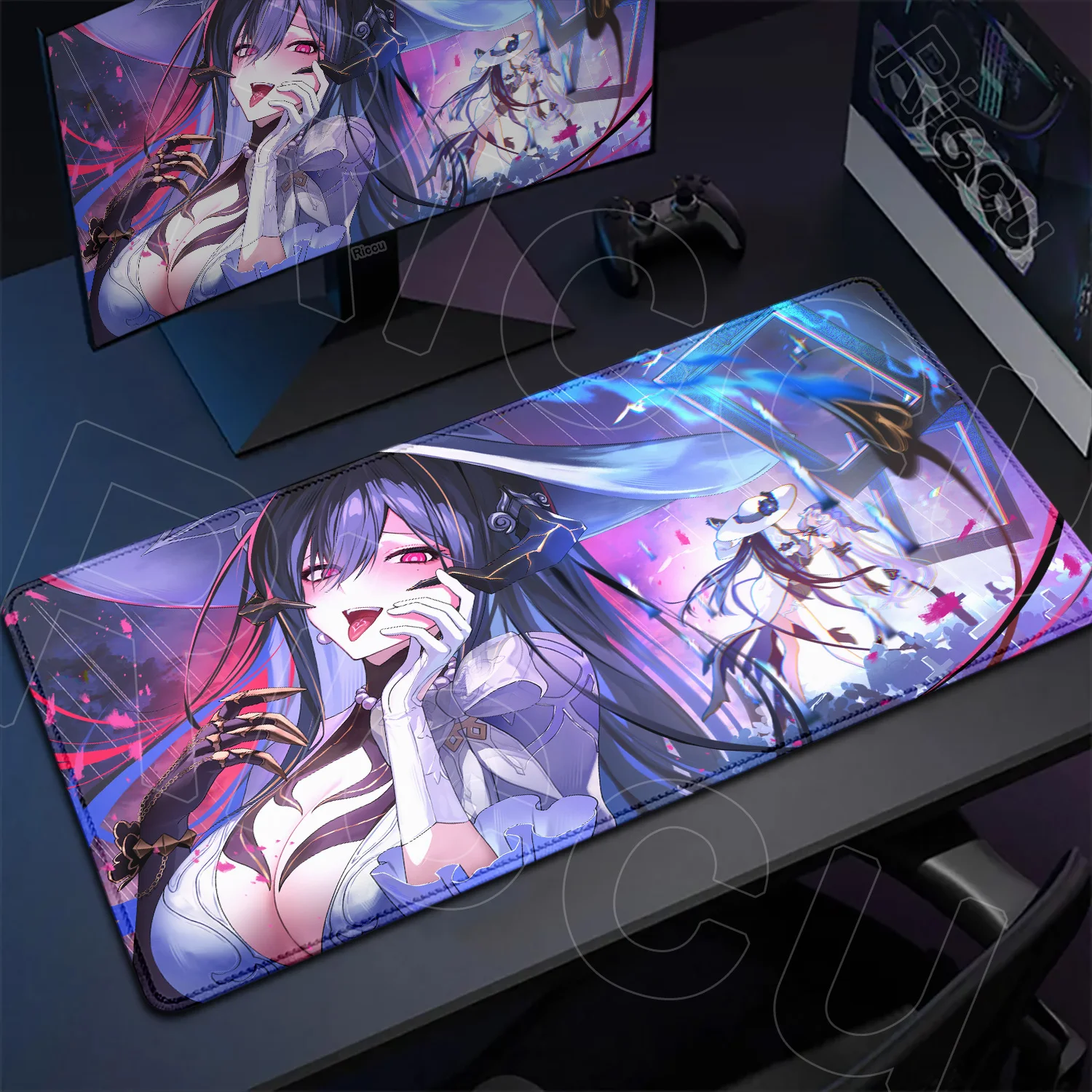 

XXL Honkai Star Rail The Dahlia Mouse Pad Rug Computer Laptop Non-slip MousePads Large Game LockEdge Keyboard Table mat Anime PC