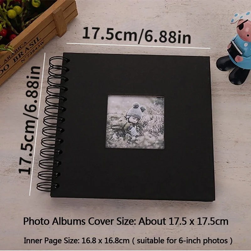 1Pc Baby Growth Record Commemorative Photo Album with 20 Sheets, Baby Kids Book Photo Keepsake for New Parents Christmas Gift