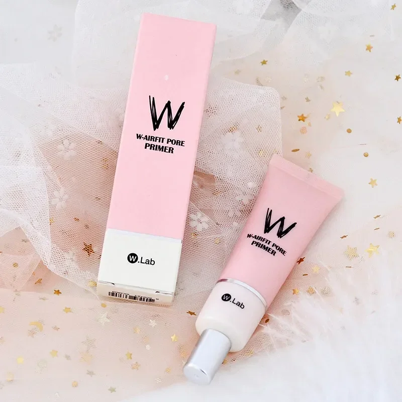 Wlab W-Airfit Pore Primer Pre Makeup Milk Brighten Face Smooth Invisible Pores Concealer Facial Professional Cosmetics Korea 35g