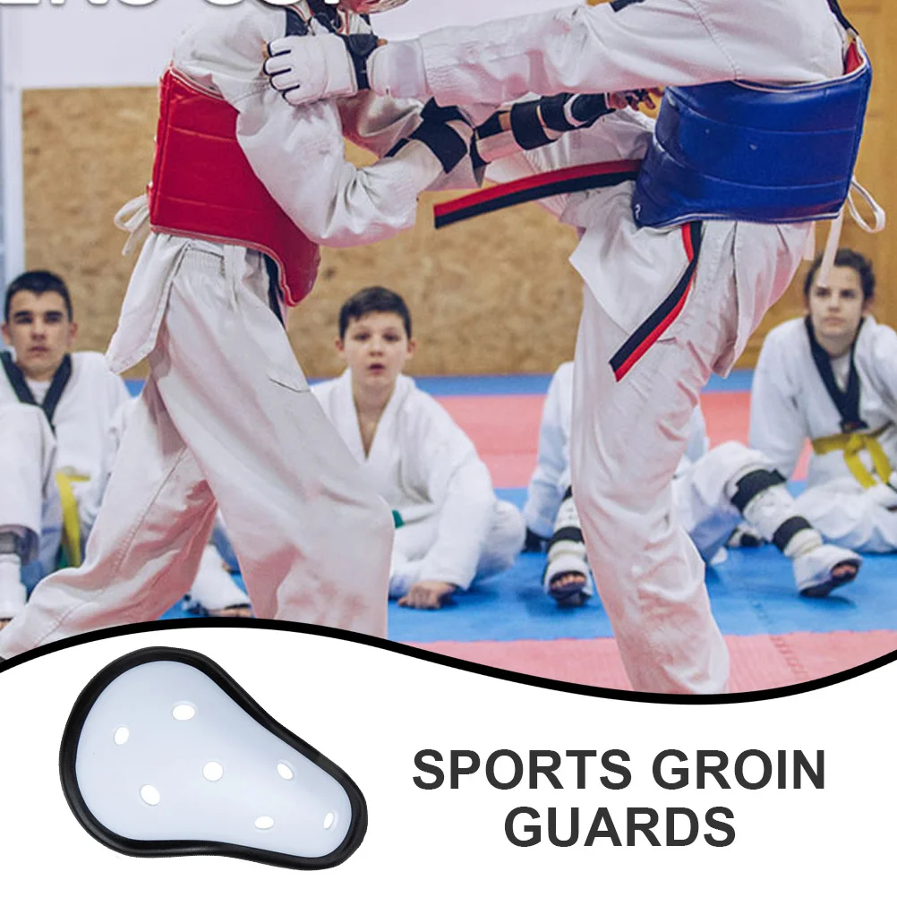 

8Pcs Sports Groin Guard Kid Eva Soft Breathable Boxing Cricket Taekwondo Crotch Protection Groin Guard Boxing Crotch Protector