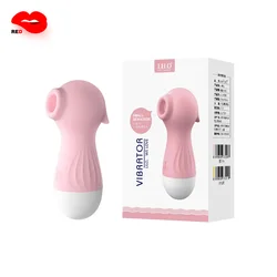 Vibrador de succión de vagina femenina, succionador de vacío para el pezón y el punto G, estimulador oral para lamer el clítoris, masturbador, Juguetes sexuales para mujeres