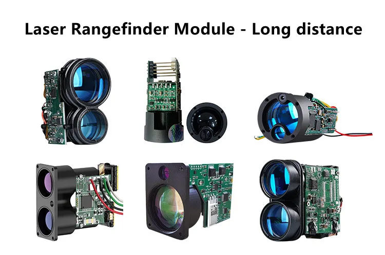 Laserafstandsmetermodule 1200 m lange afstand Goedkope afstandsmetermodule Waterdicht IP67