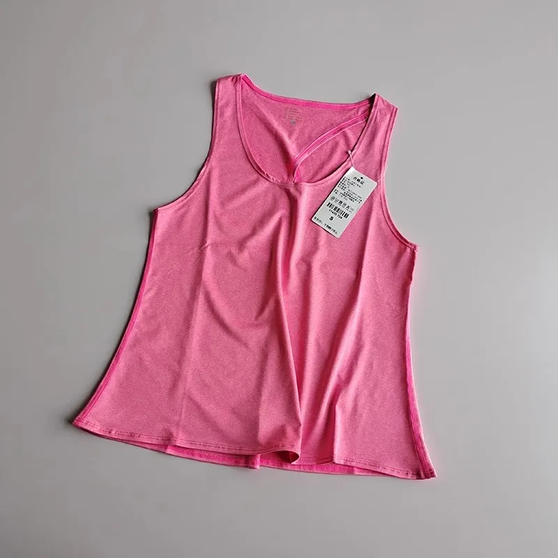 Ärmellose Sportshirts für Damen, Yoga-Oberteile, Fitness-Tops, lockere Sportshirts, Damen-T-Shirts für das Training, Tanktops. – Detail 21