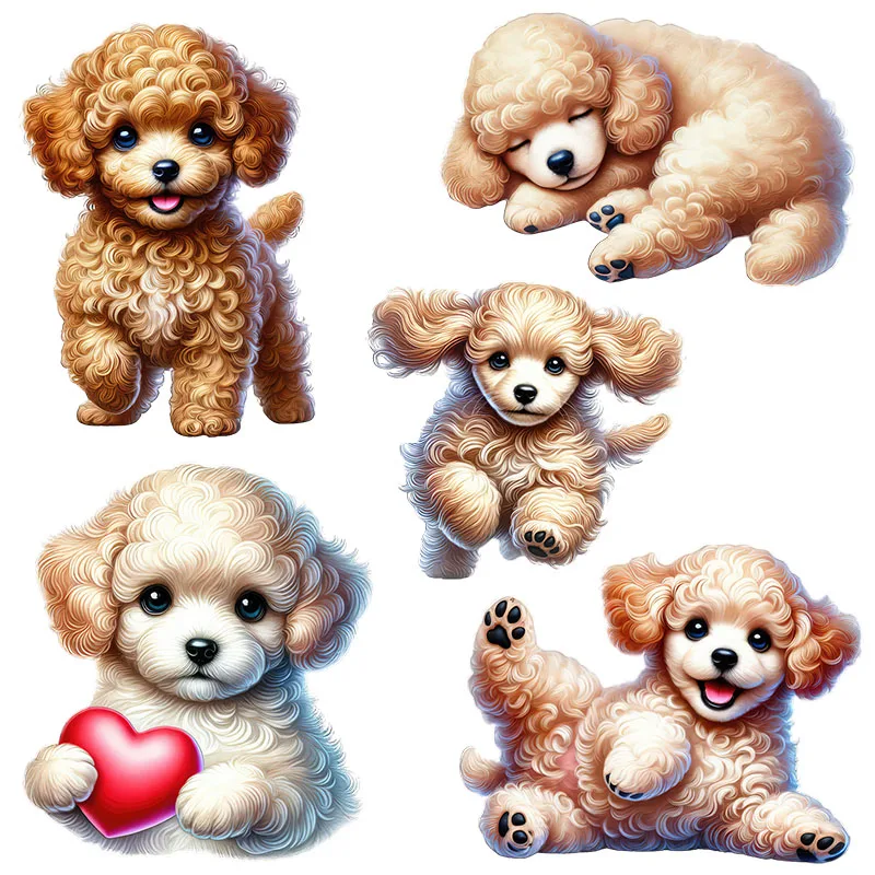 Three Ratels CD60 Cute Beagle Animal Stickers for Children's Bedroom Decoration Toilet decals Car Stickers
