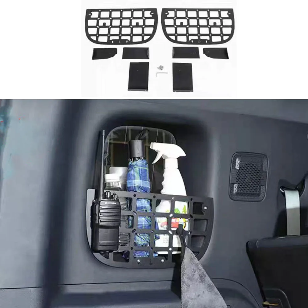 

Fit For BYD Formula Leopard 5 2024 2025 Rear Trunk Side Window Storage Fence Expansion Hanging Bag Bracket Modification Part