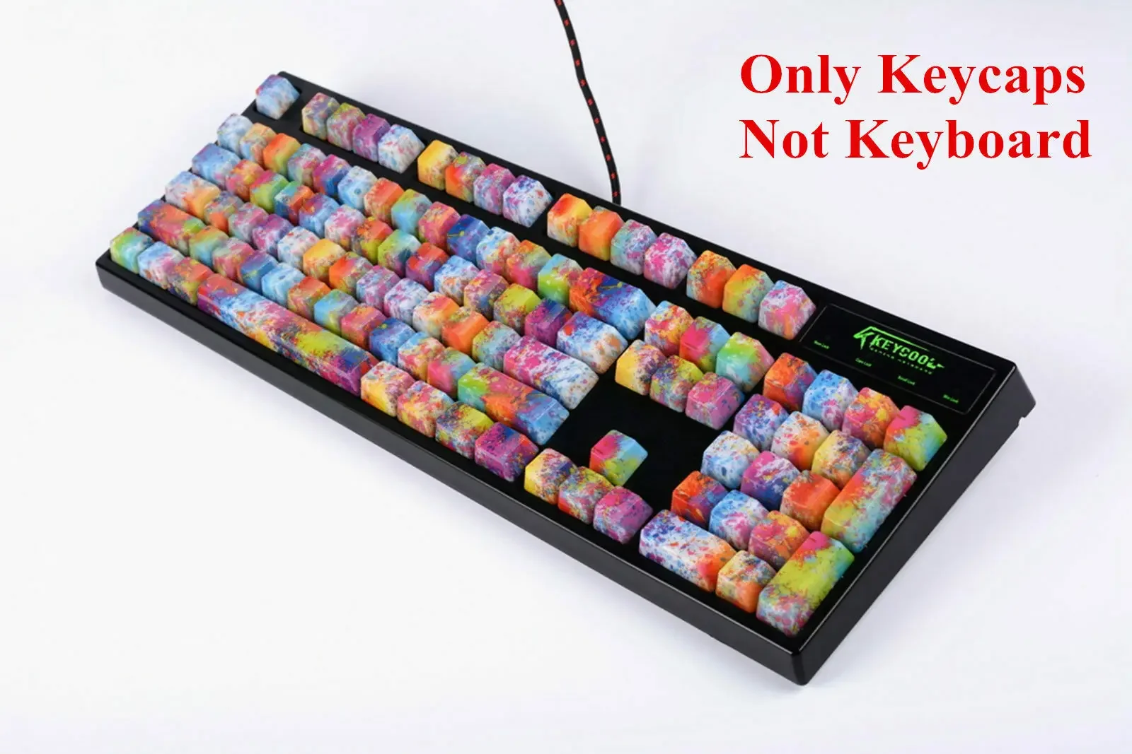 

Colourful OEM Backlit Keycaps Painting Key Cap for Cherry MX Mechanical Keyboard