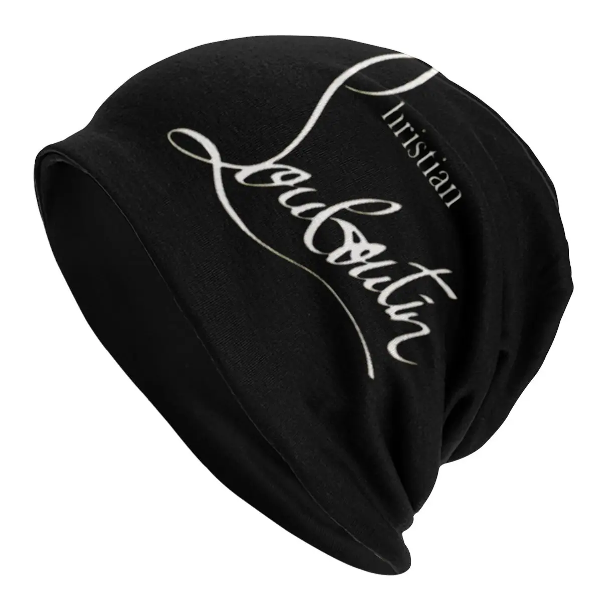 Custom Christians High Heels Louboutins Logo Beanies Caps For Men Women Unisex Cool Winter Warm Knit Hat Adult Bonnet Hats