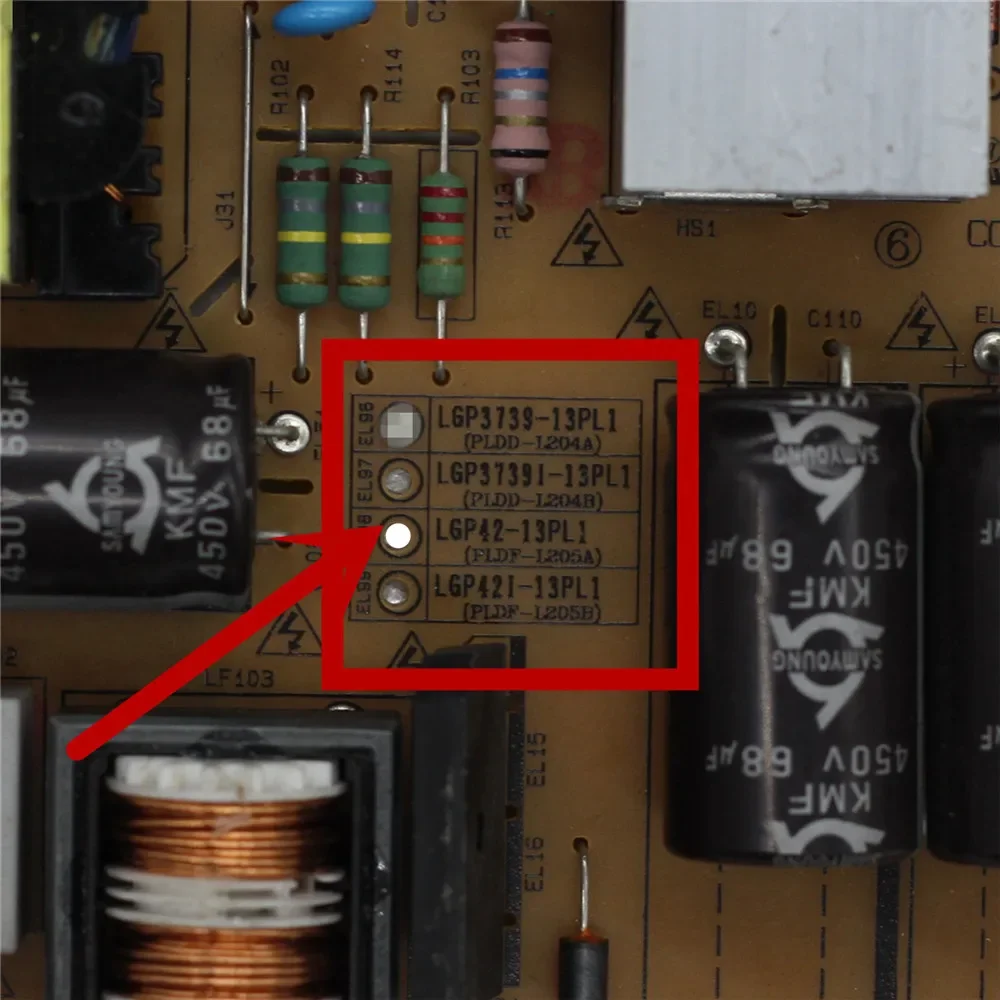 EAX64905301 LGP42-13PL1 للوحة طاقة التلفزيون 42 بوصة ملحقات لوحة إمداد الطاقة الأصلية LGP42 13PL1 EAX64905301