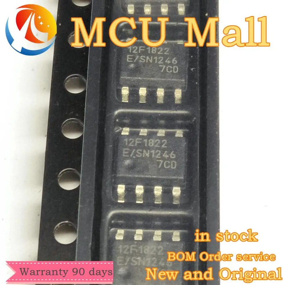 in stock 1PCS  PIC12F1822-E/SN PIC12F1822 12F1822-E/SN 12F1822 SOP8 IC