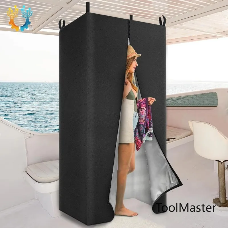 【2026】Cabine de change pour bateau, tente de douche suspendue robuste et portable, cabine d'essayage pour camping en ponton et tout-terrain