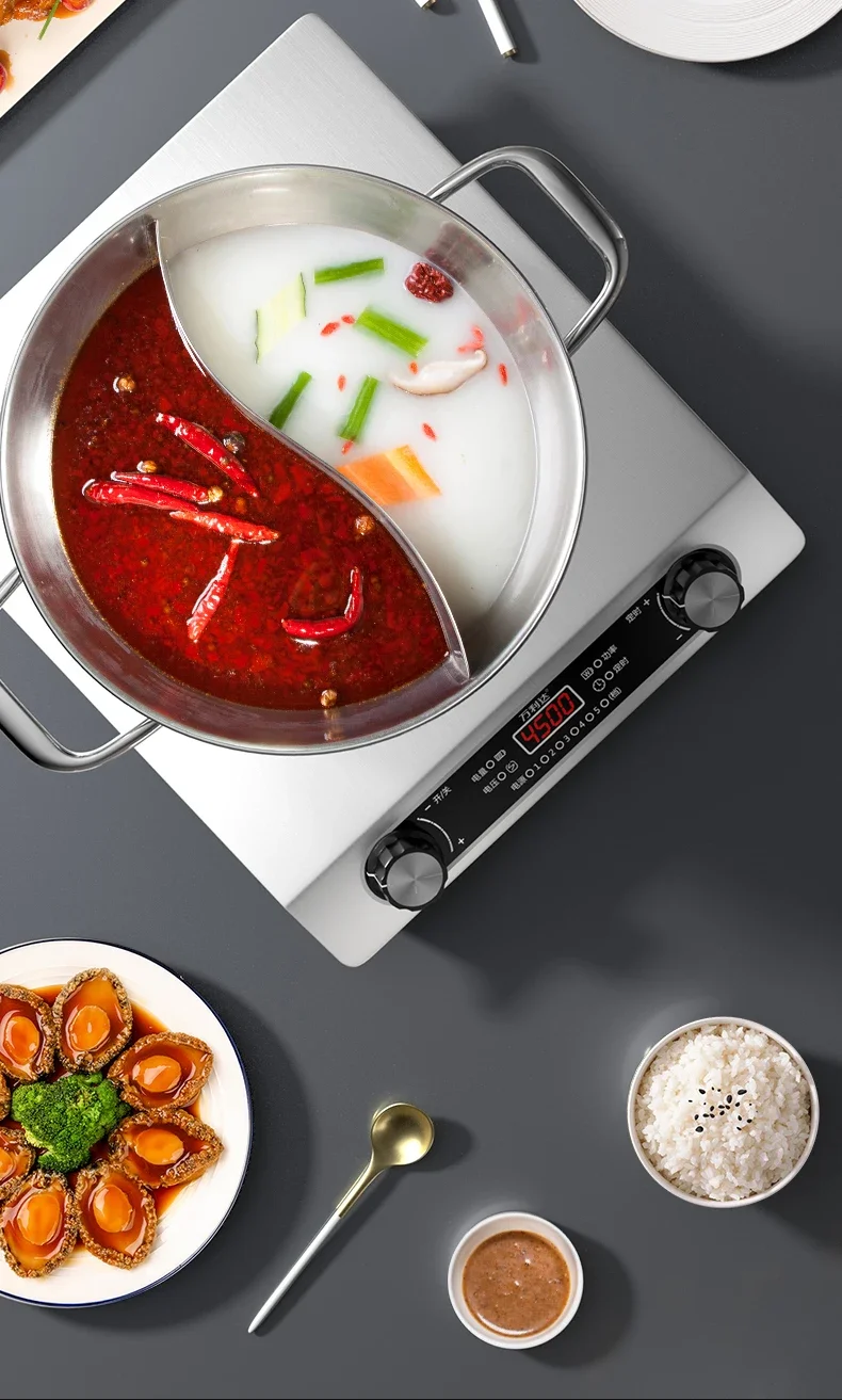 220V Malata Concave Induction Cooker 4500W High Power Fast Heating for Home Use AF