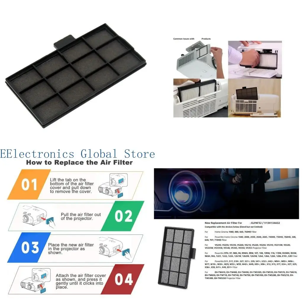 462B Filter Replacement Accessory with 14 x 9 ABS Frame Supply Accessories