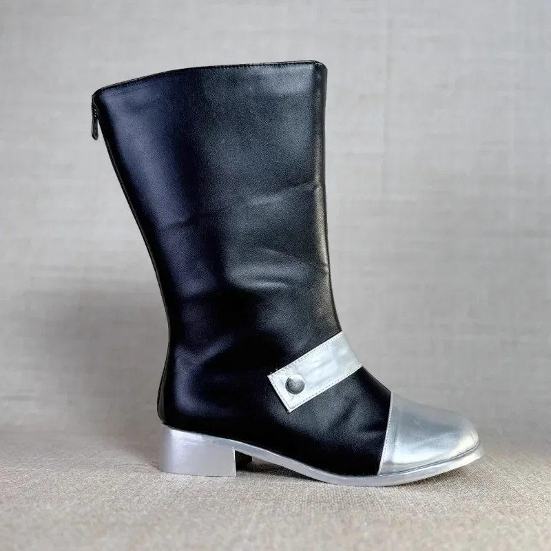 Anime Fate Stay Night Archer Emiya Shirou Cosplay Shoes PU Leather Boots Halloween Cosplay Prop Custom Made Shoes