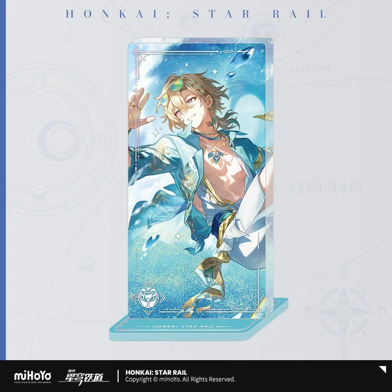 Sunsyea Honkai Star Rail Official Merch miHoYo Original Authentic Light Cone Series Acrylic Quicksand Ornament Phainon Mydei