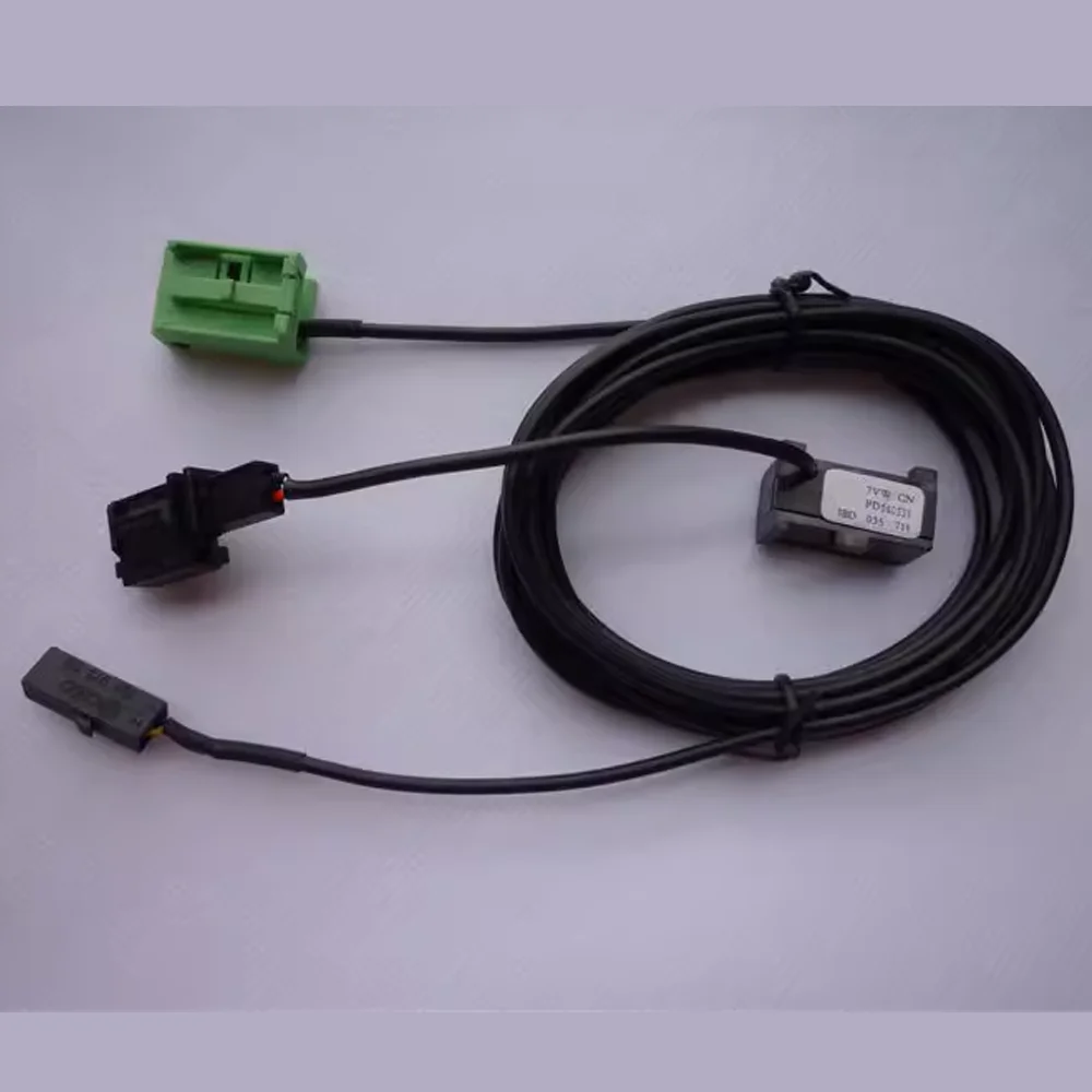 1Set Car Phone Microphone Harness Cable For V W RNS315 RNS510 MFD3 Futural Digital MIC Hands-free Device Compatible