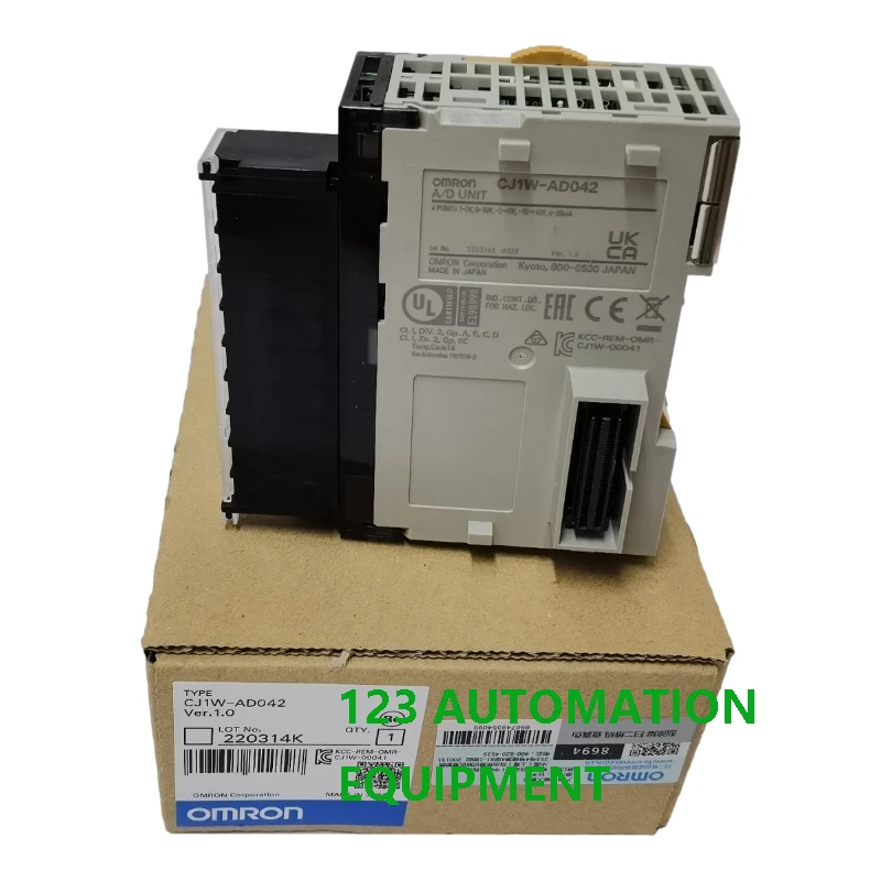 Authentic New Omron CJ1W-AD04U AD041-V1 AD042 AD081-V1 DA08C DA08V DA021 DA041 DA042V MAD42 PDC15 PH41U