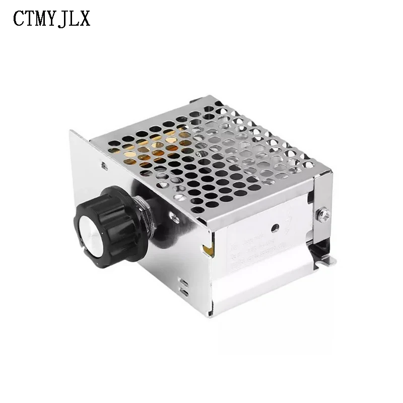 4000W AC 110V-220V SCR Adjustable Motor Speed Controller Control Dimming Dimmers Voltage Regulator Thermostat DIY Electronic