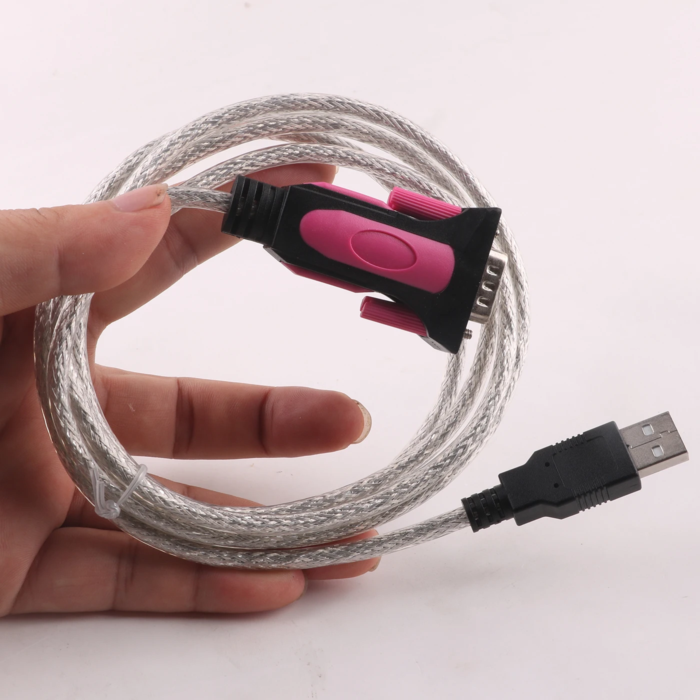 FTDI FT232ATV USB A à DB9 9 broches mâle, convertisseur de série RS232, câble de pigments de communication