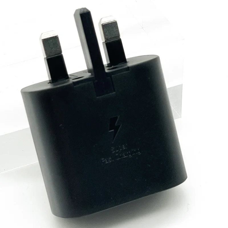 Für SAMSUNG 25W Superschnellladegerät UK-Stecker 100CM 3A Typ-C-Kabel für Galaxy Z Flip Fold 6 5 S24 S23 S25 Plus S20 FE M31s M51 M32 – Detail 5
