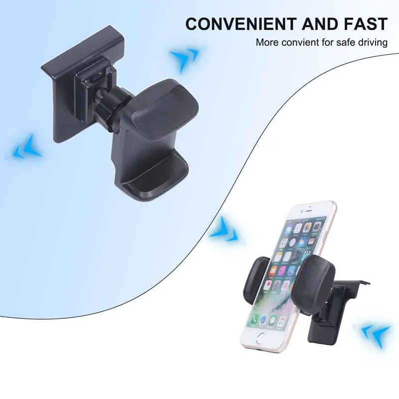 ABS Car Phone Holder Bracket Mount Central Control Navigation Screen Interior Accessories For Hyundai Palisade 2019-2023