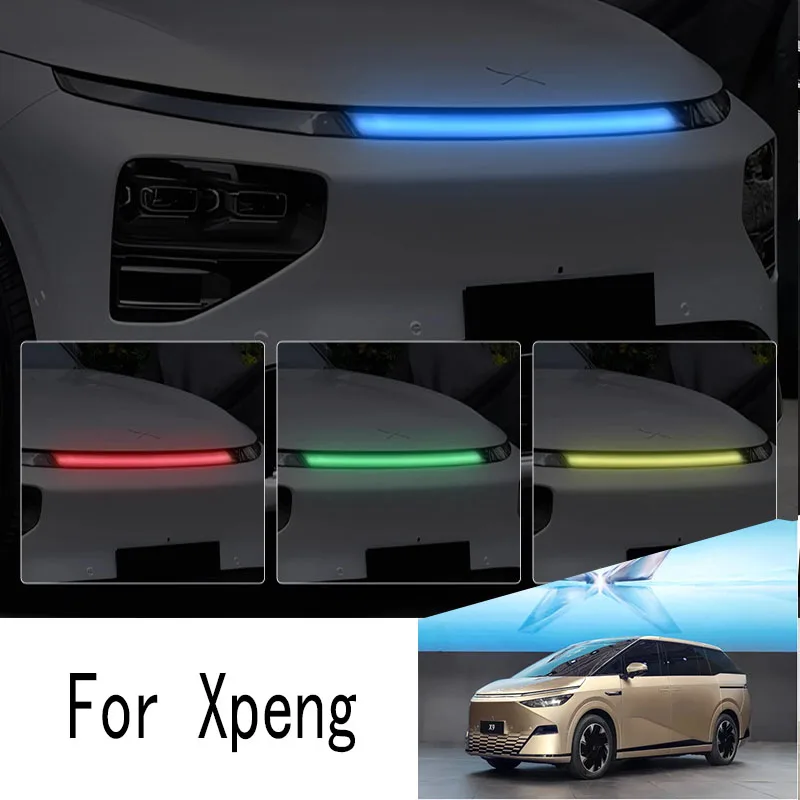 

For Xpeng G9 Car Headlights Penetrating Lamp Car Light Color Changing Film Light Controlled Color Changing Lamp Film