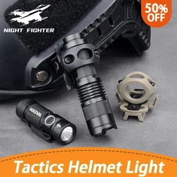 WADSN Tactics Scout FAST Helmet Light AIrsoft Strobe Mini White LED Lamp Constant Momentary Huting Output Helmet Flashlight Lamp
