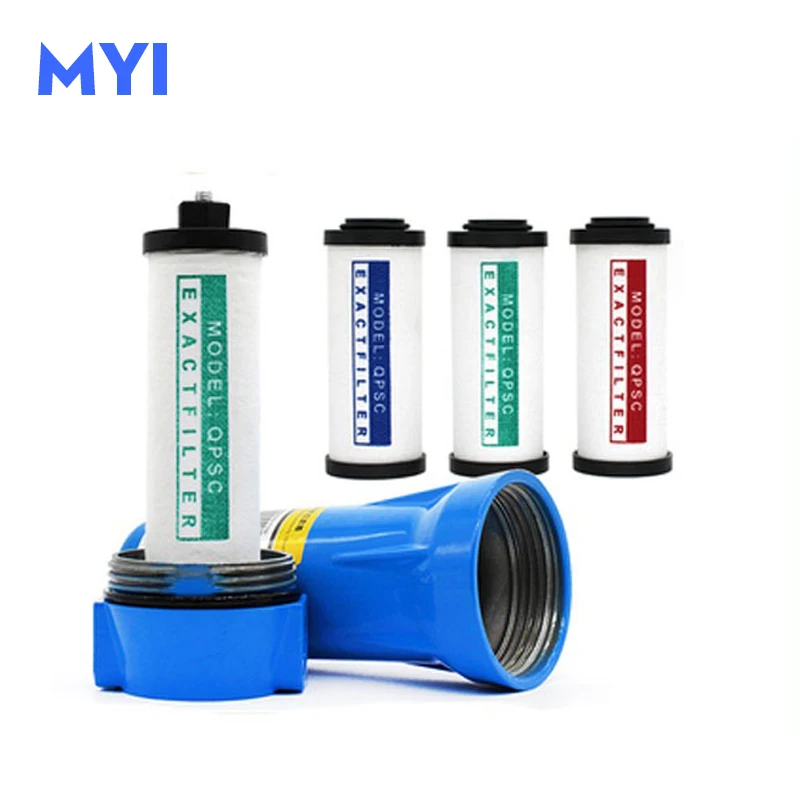 QPS 015 024 035 060 090 120 150 ملحقات استبدال ضاغط الهواء ملحقات فلتر الهواء المضغوط الدقة مجفف Q015 P024 #4