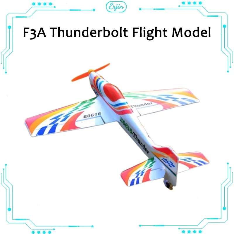 Epo Electric Remote Control Model Aircraft F3a Stunt 3d F3a Lightning Aircraft Model Fixed Wing 3d Stunt Aircraft