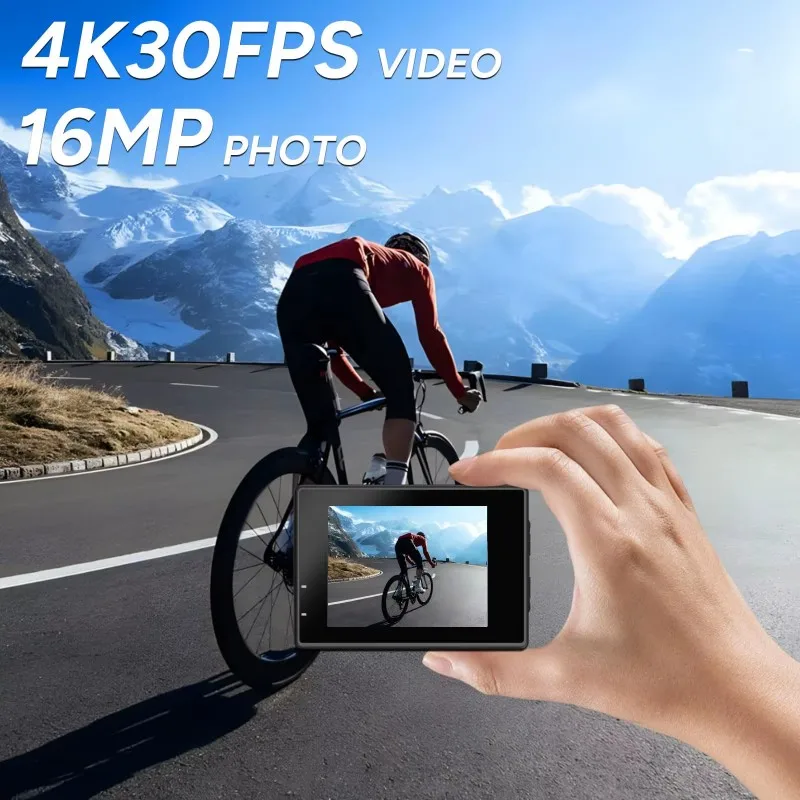 

Двухэкранная спортивная камера SJ4K SJCAM SJ4000 для создания селфи, 1080P HD, 170°, доступная по цене ° Широкоугольная мини-камера