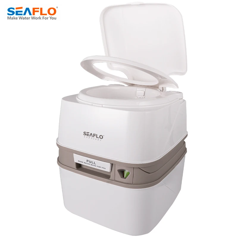 

18L Portable Toilet for Vehicles RV Flushable Toilet Outdoor Camping Mobile Odor-Proof Commode