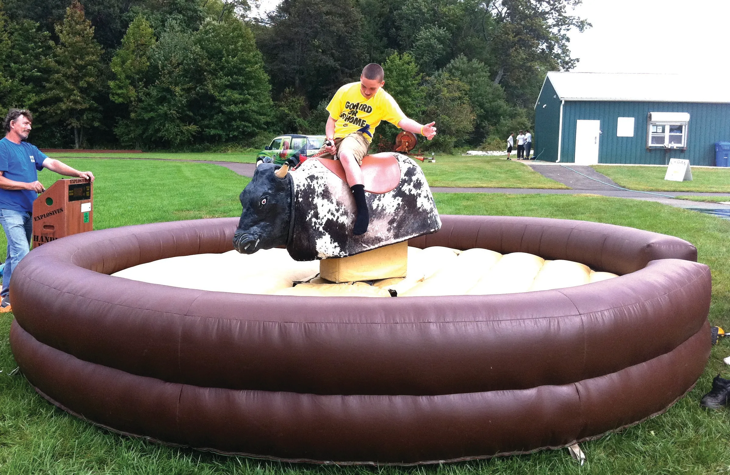 Sport Games Electric Commercial Adult Crazy Mechanical Inflatable Bull Riding Machine for Sale Inflatable Rodeo Bull