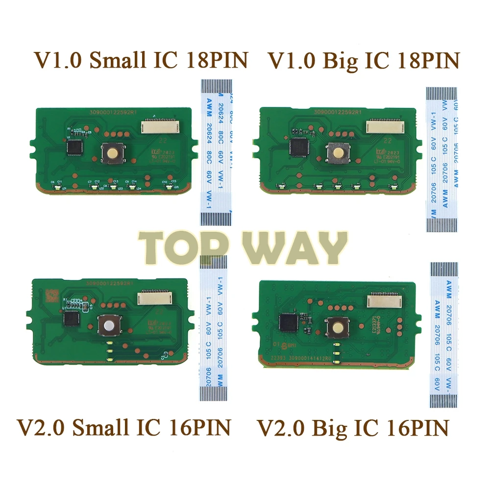 1set For PS5 Controller BDM-010 BDM-020 030 Touchpad For PS5 Handle V1 V2 Big Small IC Touch Pad Board Motherboard Replacement