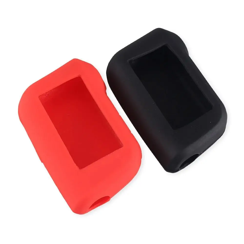 Silicone resin car key box Starline A93 A63 Russian version two-way car alarm LCD remote key sleeve