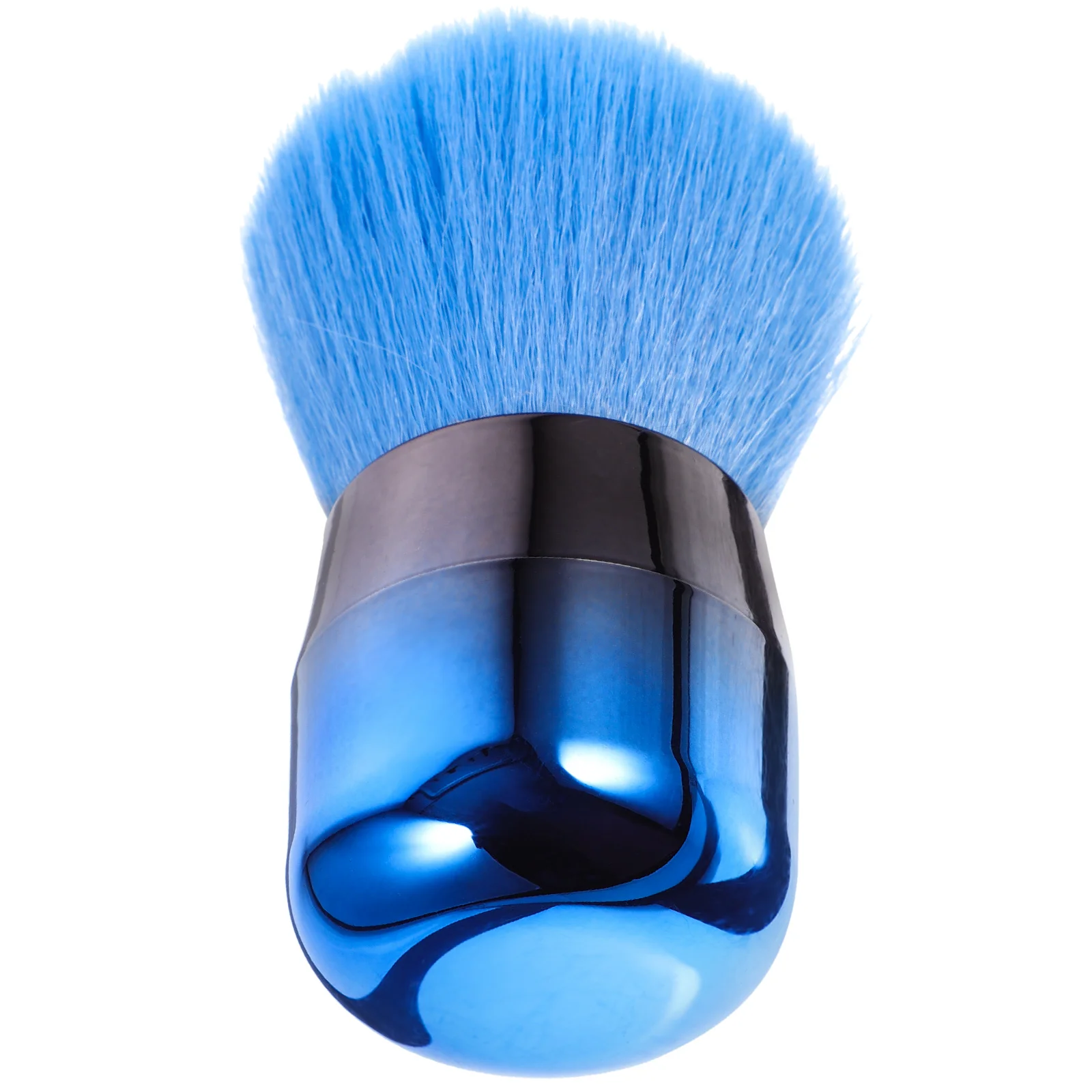 Brocha de maquillaje con cabeza de seta, aplicador de colorete en polvo de oliva para pieles sensibles, herramienta de contorno Facial, 1 ud.