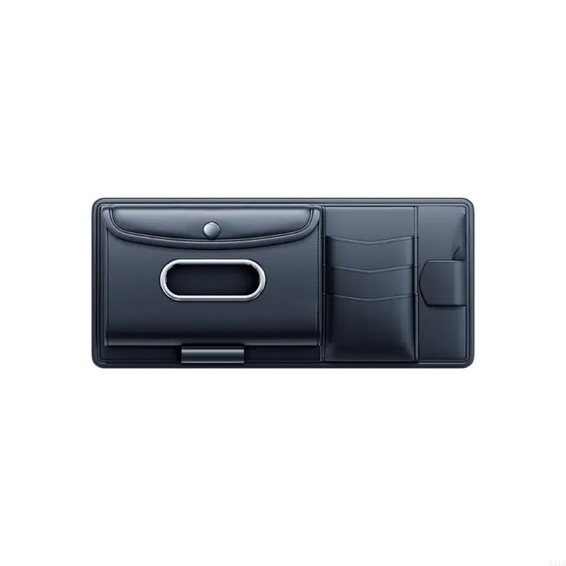 Climb Leather Tissue Box for Vehicle Sun Advisor Storage Layouts Glasses